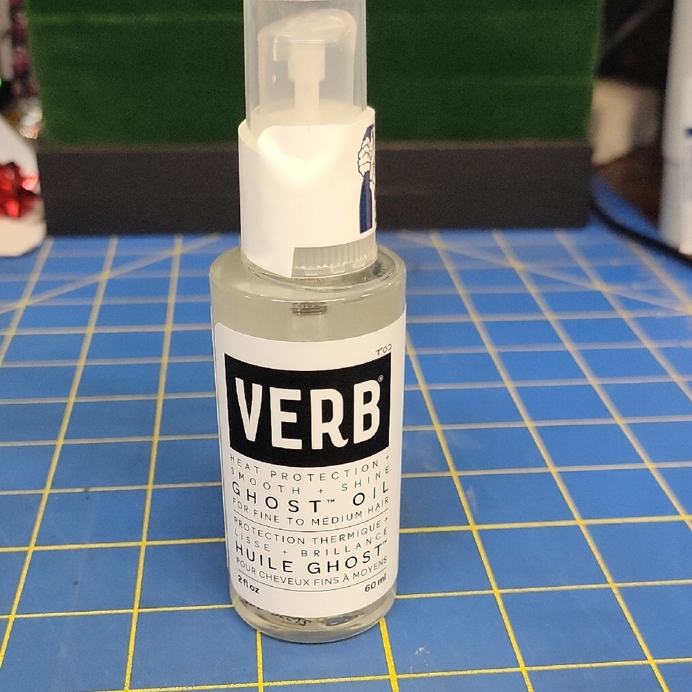 VERB Ghost Oil Heat Protection Fine To Medium 60ml New